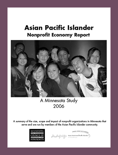 2006 Asian Pacific Islander Nonprofit Economy Report cover