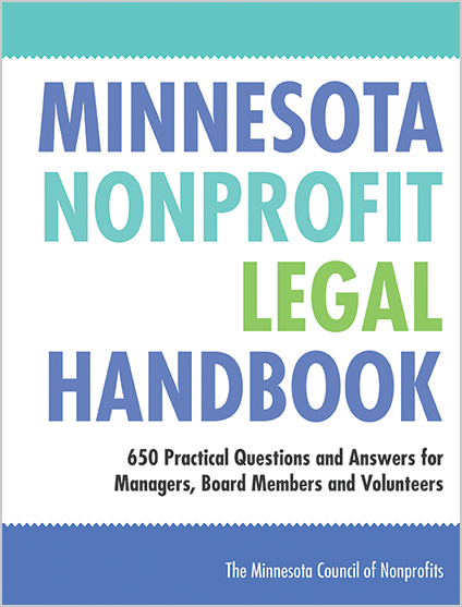 Minnesota Nonprofit Legal Handbook cover image
