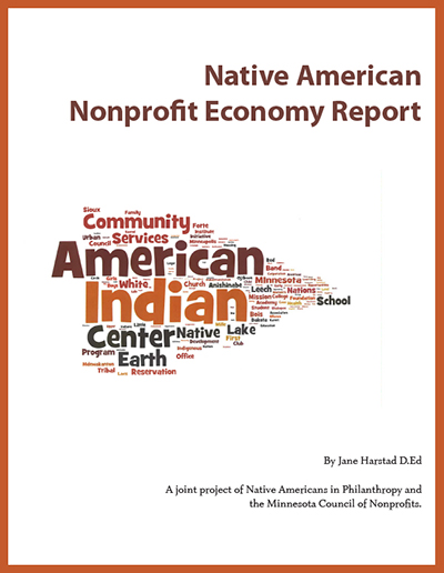 Native American Nonprofit Economy Report cover