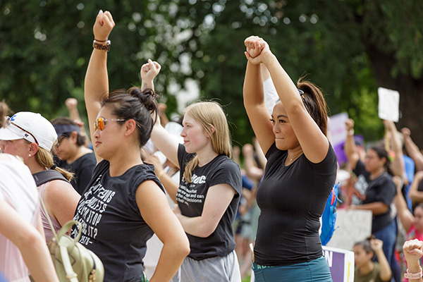 Gender Justice Advocates at the March for Abortion Access at the Minnesota State Capitol