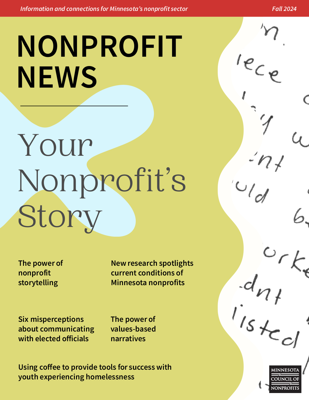 Cover image for Fall 2024 issue of Nonprofit News