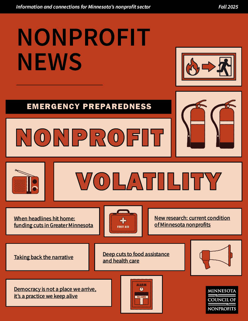 Cover image of Fall 2025 Nonprofit News