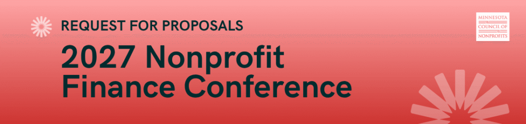 RFP open for MCN's 2027 Nonprofit Finance Conference
