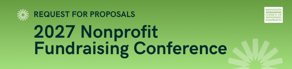 RFP now open for MCN's 2027 Nonprofit Fundraising Conference